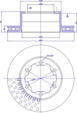 CAR 142.1331 - Спирачен диск vvparts.bg