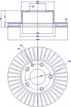 CAR 142.120 - Спирачен диск vvparts.bg