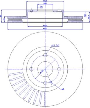 CAR 142.1210 - Спирачен диск vvparts.bg