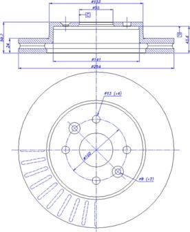 CAR 142.1212 - Спирачен диск vvparts.bg