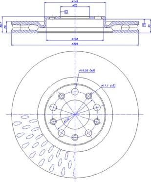 CAR 142.1225 - Спирачен диск vvparts.bg