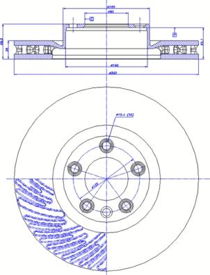 CAR 142.1706 - Спирачен диск vvparts.bg