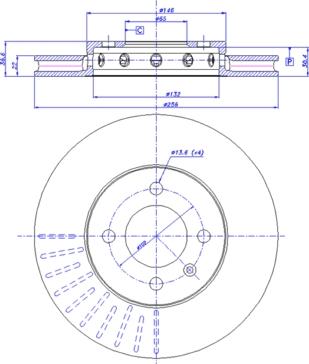 CAR 142.1716 - Спирачен диск vvparts.bg