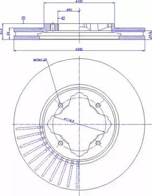 CAR 142.890 - Спирачен диск vvparts.bg