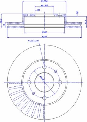 CAR 142.892 - Спирачен диск vvparts.bg