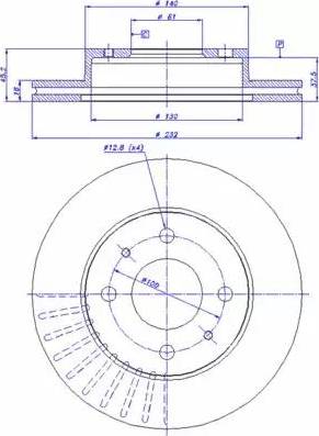 CAR 142.882 - Спирачен диск vvparts.bg