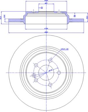 CAR 142.396 - Спирачен диск vvparts.bg