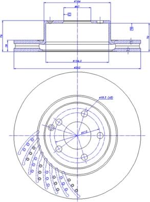 CAR 142.391 - Спирачен диск vvparts.bg