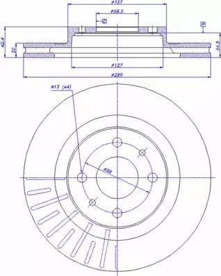 CAR 142.355 - Спирачен диск vvparts.bg