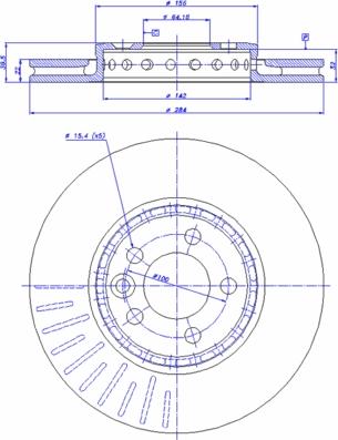 CAR 142.303 - Спирачен диск vvparts.bg