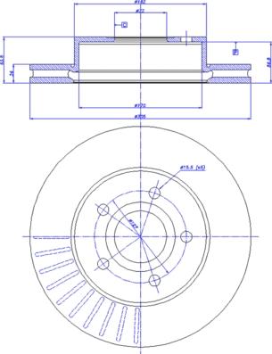 CAR 142.334 - Спирачен диск vvparts.bg