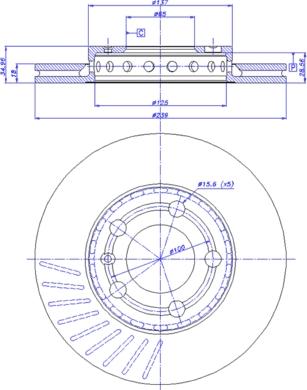 CAR 142.291 - Спирачен диск vvparts.bg