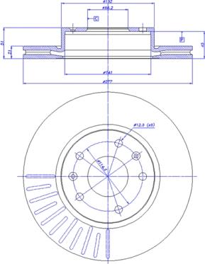 CAR 142.298 - Спирачен диск vvparts.bg