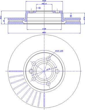 CAR 142.292 - Спирачен диск vvparts.bg