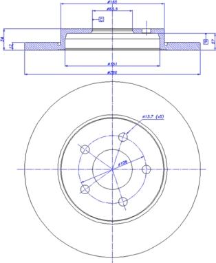 CAR 142.219 - Спирачен диск vvparts.bg