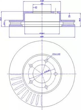 CAR 142.220 - Спирачен диск vvparts.bg