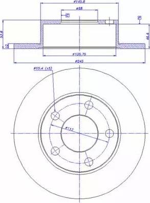 CAR 142.754 - Спирачен диск vvparts.bg