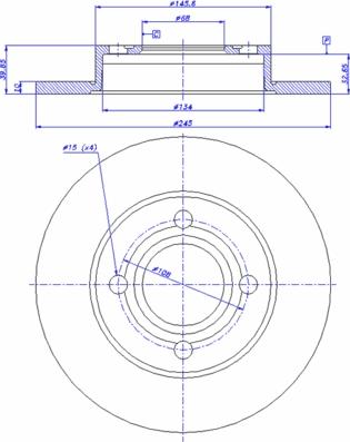 CAR 142.707 - Спирачен диск vvparts.bg