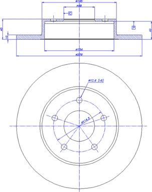 CAR 142.787 - Спирачен диск vvparts.bg