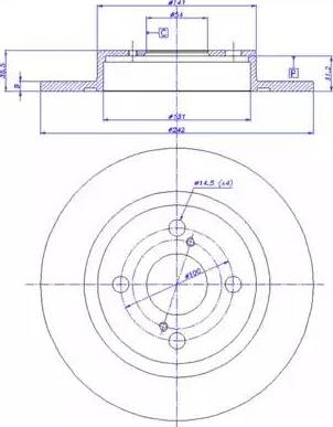 CAR 142.774 - Спирачен диск vvparts.bg