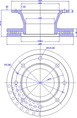 CAR 150.085 - Спирачен диск vvparts.bg