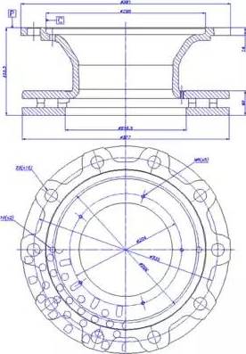 CAR 150.370 - Спирачен диск vvparts.bg