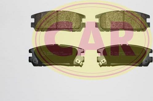 CAR PNT425 - Комплект спирачно феродо, дискови спирачки vvparts.bg