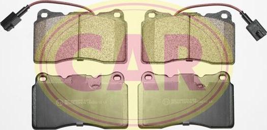 CAR PNT476 - Комплект спирачно феродо, дискови спирачки vvparts.bg