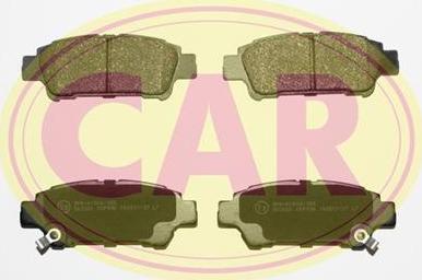 CAR PNT699 - Комплект спирачно феродо, дискови спирачки vvparts.bg