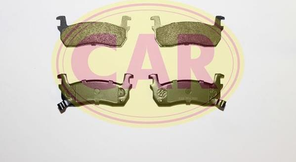 CAR PNT615 - Комплект спирачно феродо, дискови спирачки vvparts.bg