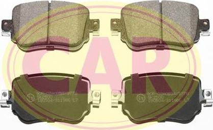 CAR PNT6891 - Комплект спирачно феродо, дискови спирачки vvparts.bg