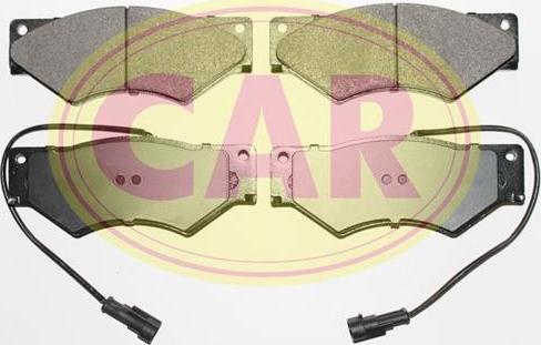 CAR PNT088 - Комплект спирачно феродо, дискови спирачки vvparts.bg