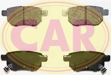 CAR PNT0351 - Комплект спирачно феродо, дискови спирачки vvparts.bg