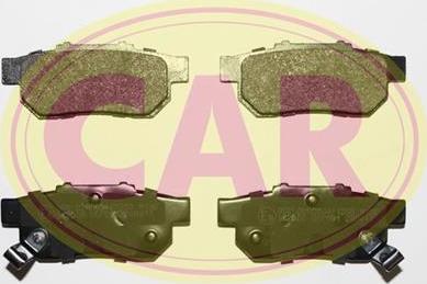 CAR PNT199 - Комплект спирачно феродо, дискови спирачки vvparts.bg