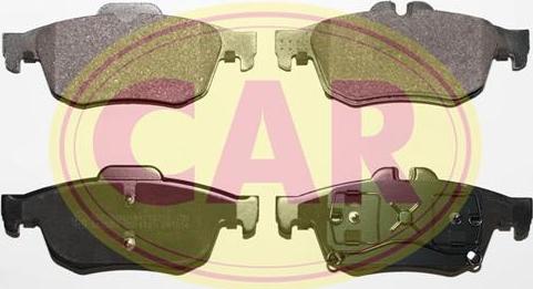 CAR PNT1671 - Комплект спирачно феродо, дискови спирачки vvparts.bg