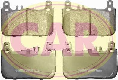 CAR PNT1791 - Комплект спирачно феродо, дискови спирачки vvparts.bg