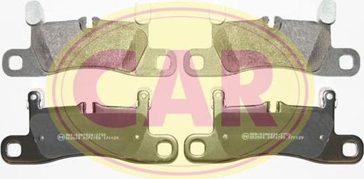 CAR PNT8571 - Комплект спирачно феродо, дискови спирачки vvparts.bg