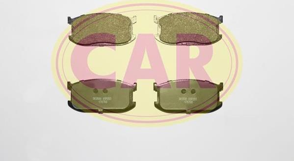 CAR PNT352 - Комплект спирачно феродо, дискови спирачки vvparts.bg