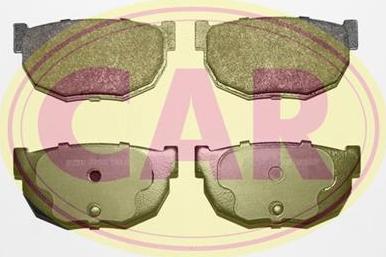 CAR PNT305 - Комплект спирачно феродо, дискови спирачки vvparts.bg