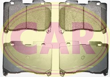 CAR PNT3201 - Комплект спирачно феродо, дискови спирачки vvparts.bg