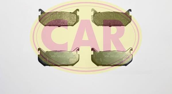 CAR PNT215 - Комплект спирачно феродо, дискови спирачки vvparts.bg