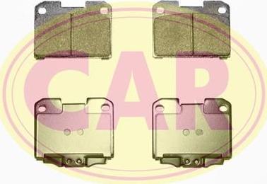 CAR PNT2201 - Комплект спирачно феродо, дискови спирачки vvparts.bg