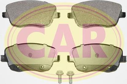 CAR PNT718 - Комплект спирачно феродо, дискови спирачки vvparts.bg