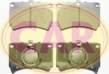CAR PNT785 - Комплект спирачно феродо, дискови спирачки vvparts.bg