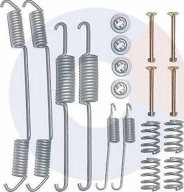 Carrab Brake Parts 3169 - Комплект принадлежности, спирани челюсти vvparts.bg