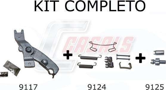 Casals 9126 - Ремонтен комплект, разширител vvparts.bg