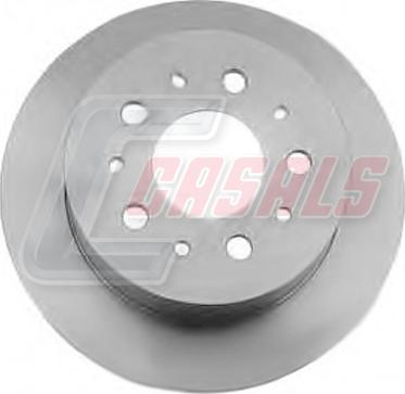 Casals 55562 - Спирачен диск vvparts.bg