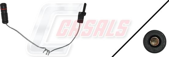 Casals 50091 - Предупредителен контактен сензор, износване на накладките vvparts.bg