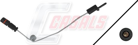 Casals 50003 - Предупредителен контактен сензор, износване на накладките vvparts.bg
