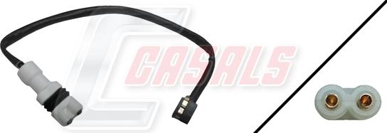 Casals 50100 - Предупредителен контактен сензор, износване на накладките vvparts.bg